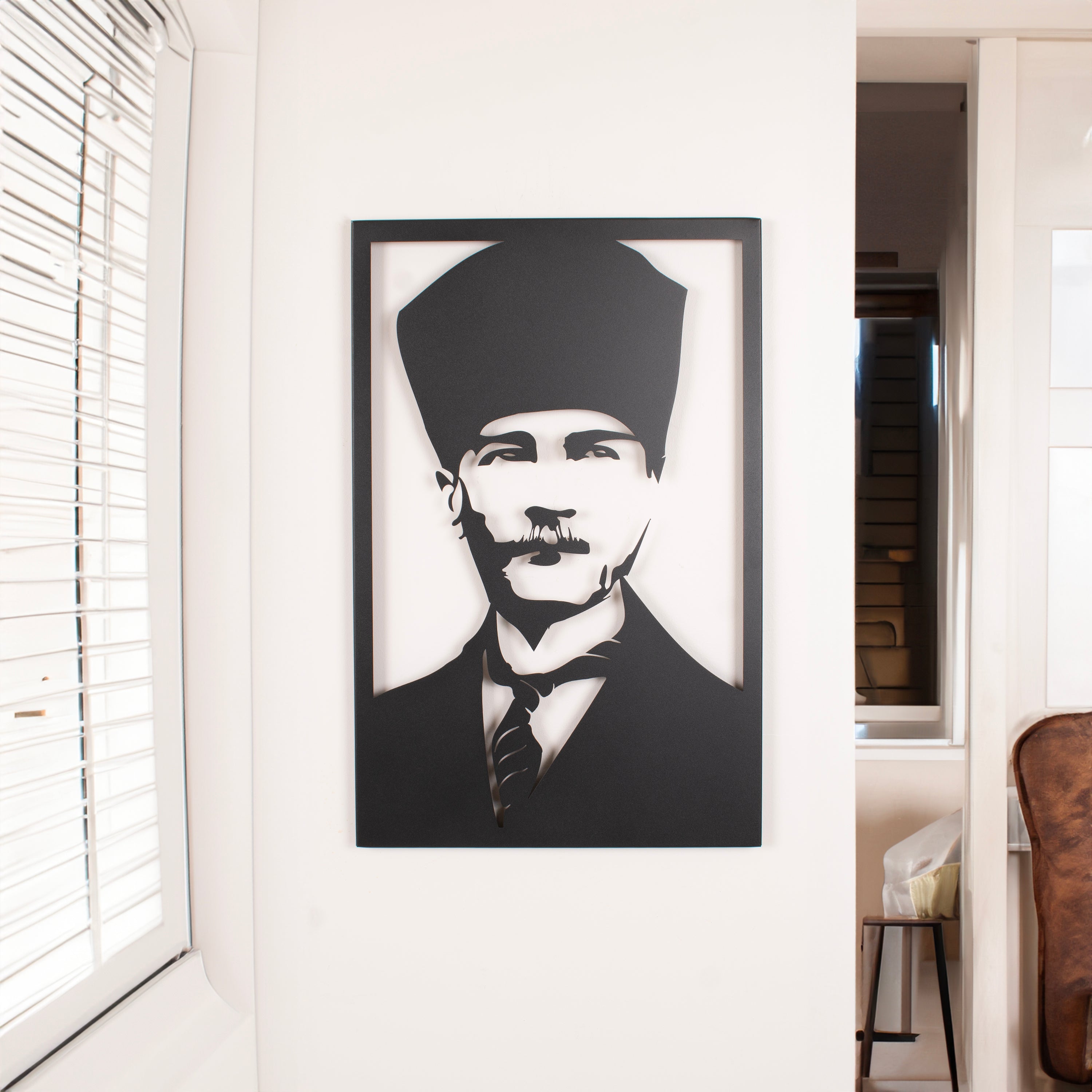 Atatürk Portesi Metal Duvar Tablosu – morimora.com