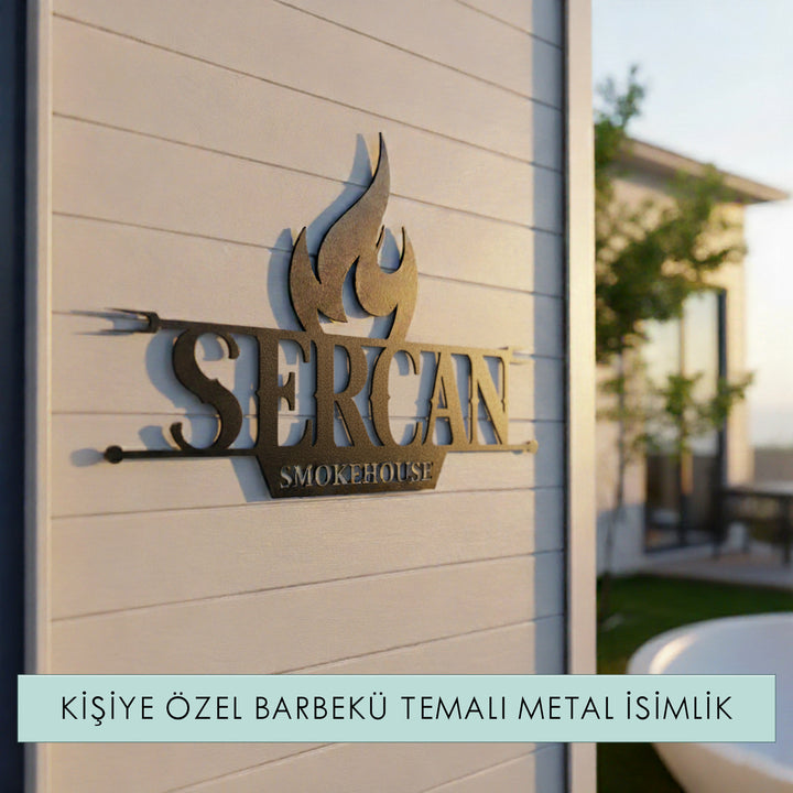 Kişiye Özel Barbekü Temalı İsimlik