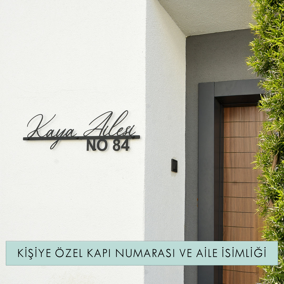 Kişiye Özel Metal Aile İsimliği