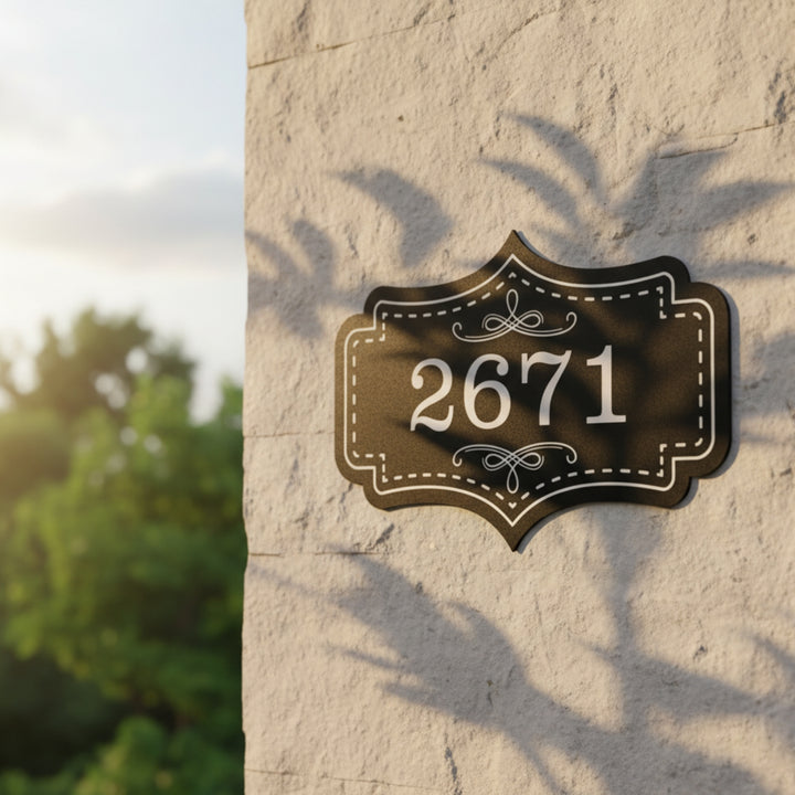 Kişiye Özel Vintage Metal Tabela 5