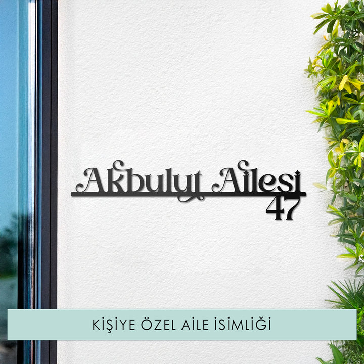 Kişiye Özel Metal Aile İsimliği