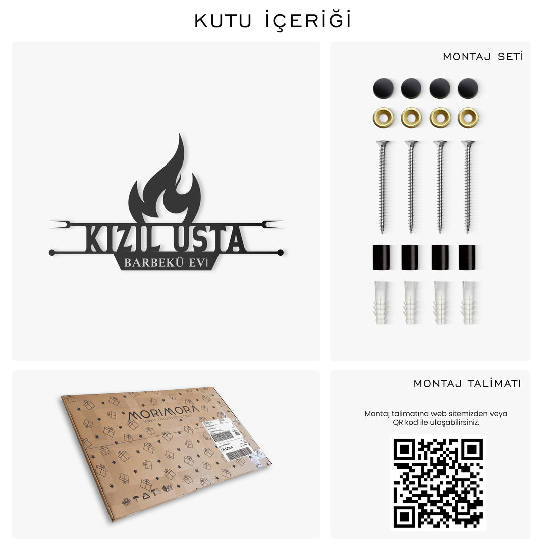 Kişiye Özel Barbekü Temalı İsimlik