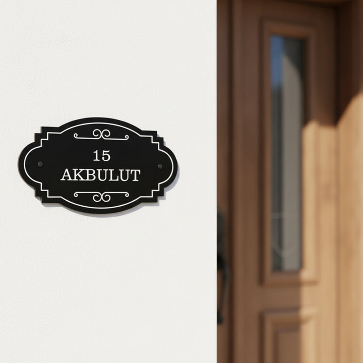 Kişiye Özel Vintage Metal Tabela 3