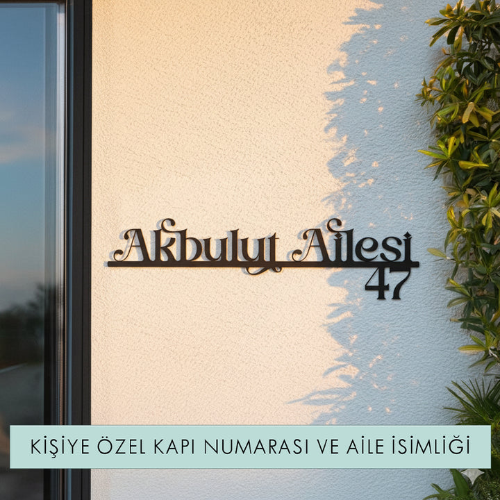 Kişiye Özel Metal Aile İsimliği