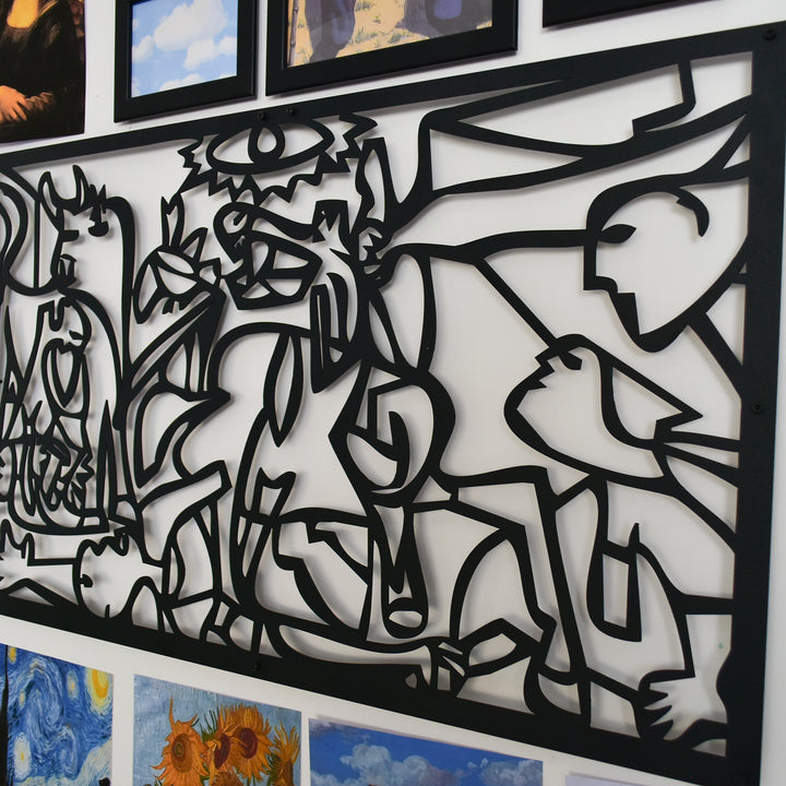 Guernica Metal Wall Painting