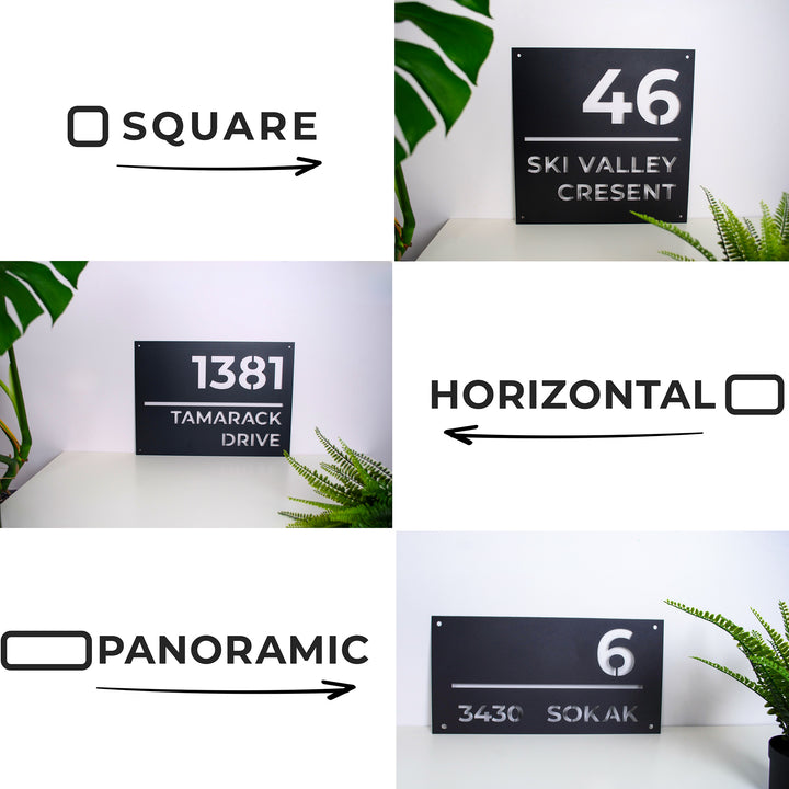 Address Plaque Personalized Design