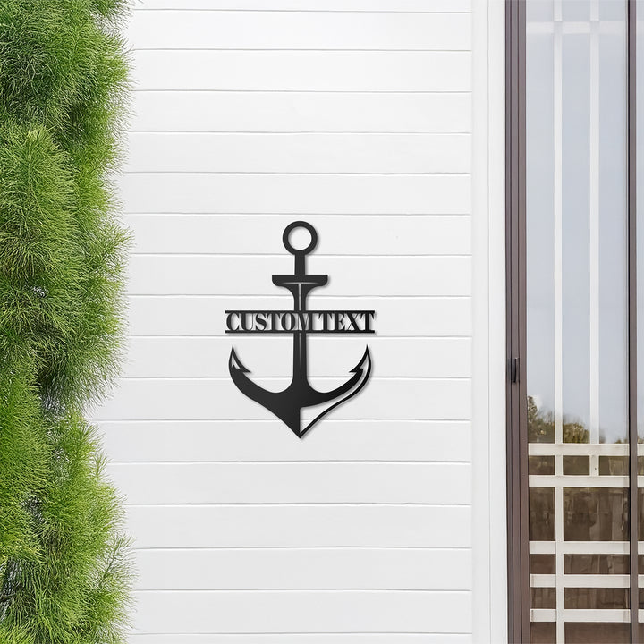 Kişiye Özel Denizci Temalı Metal İsimlik
