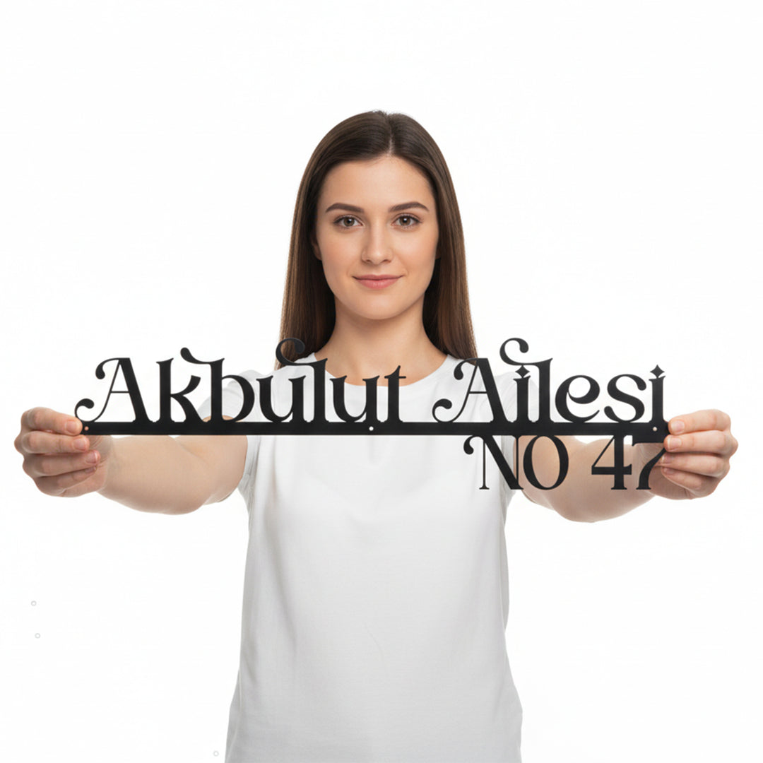 Kişiye Özel Metal Aile İsimliği
