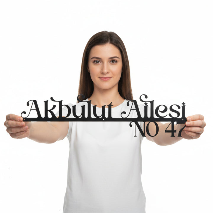 Kişiye Özel Metal Aile İsimliği