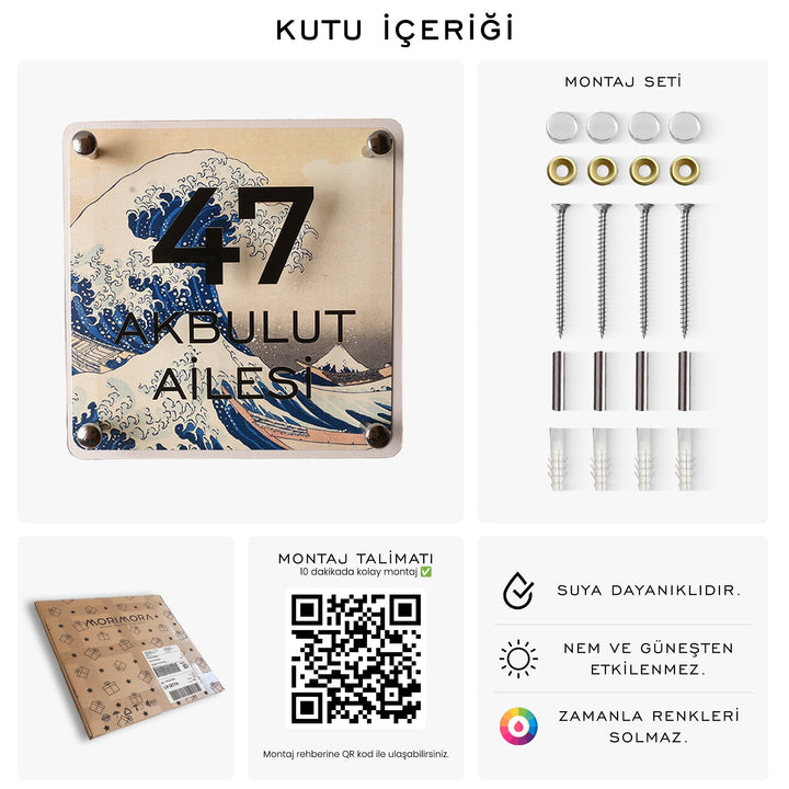 Hokusai Büyük Dalga Kapı İsimliği