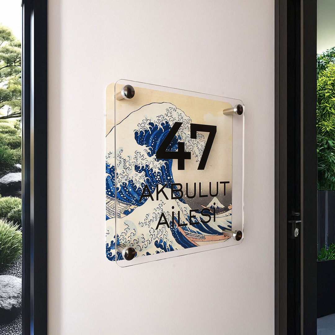 Hokusai Büyük Dalga Kapı İsimliği