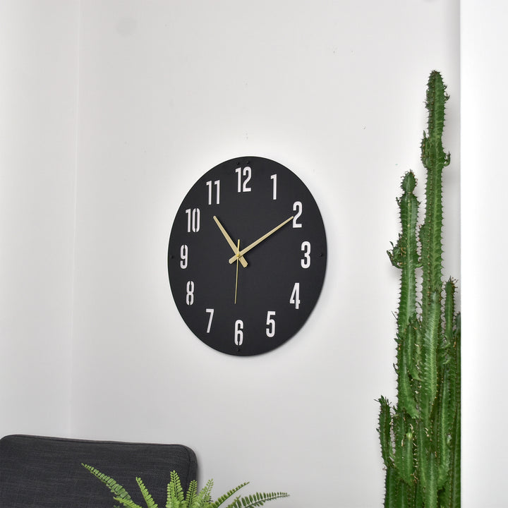 Procyon Metal Wall Clock