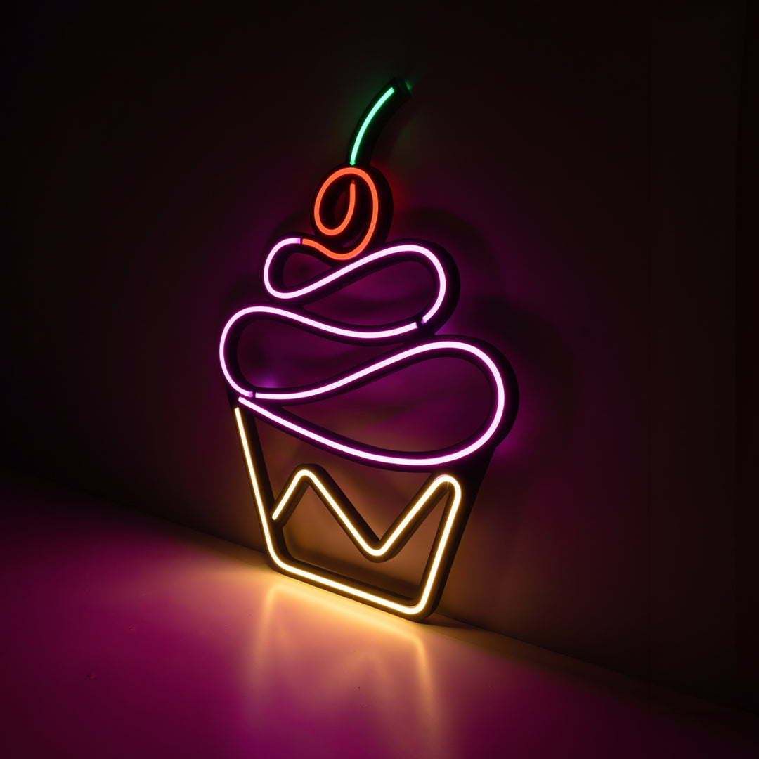 Cupcake Neon