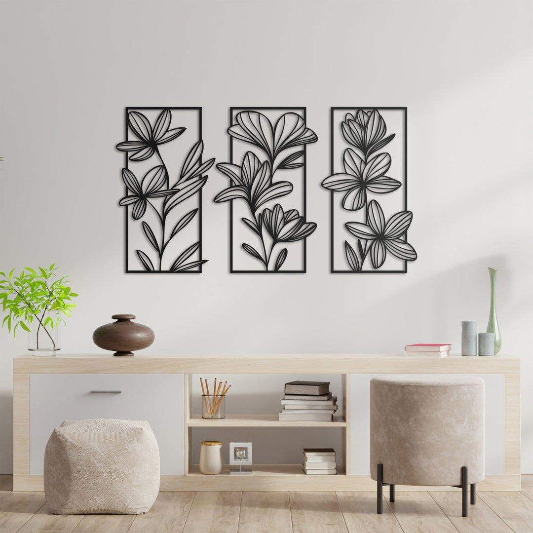 Daylily Metal Duvar Tablosu - morimora.com