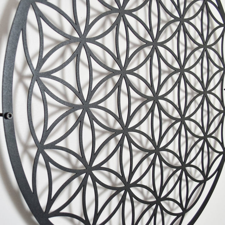 Flower of Life Metal Duvar Tablosu - morimora.com