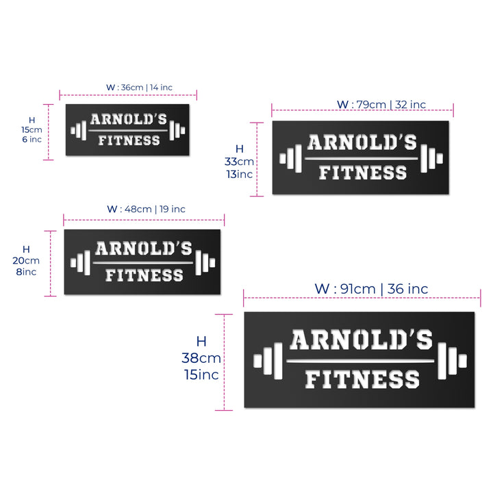 Gym personalized design