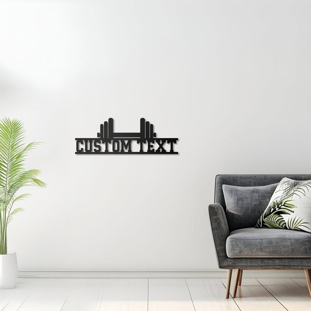 Kişiye Özel Spor Temalı Metal İsimlik - morimora.com