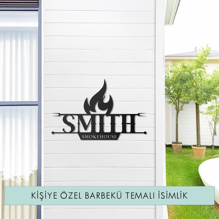 Kişiye Özel Barbekü Temalı İsimlik
