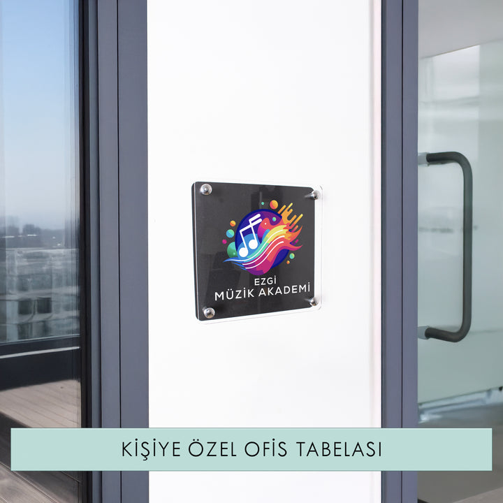 Kişiye Özel Ofis Tabelası