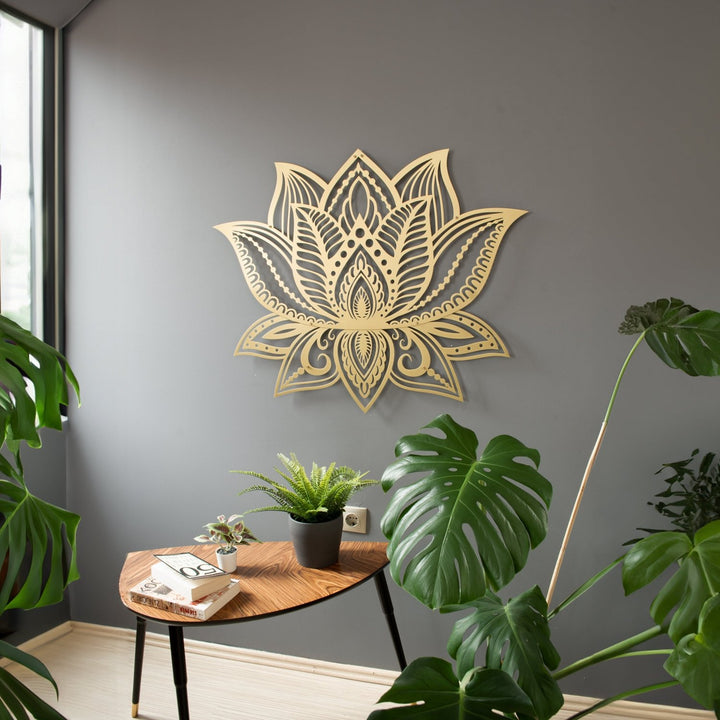 Lotus Mandala Duvar Tablosu - morimora.com