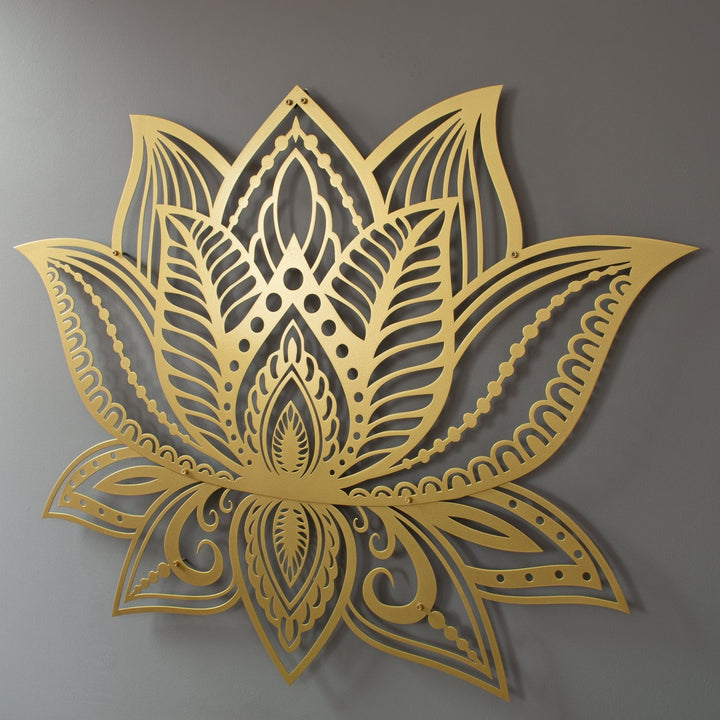Lotus Mandala Duvar Tablosu - morimora.com