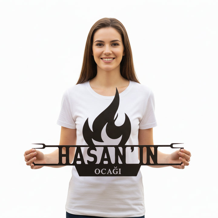 Kişiye Özel Barbekü Temalı İsimlik