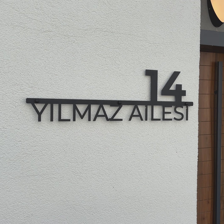 Kişiye Özel Metal Aile İsimliği