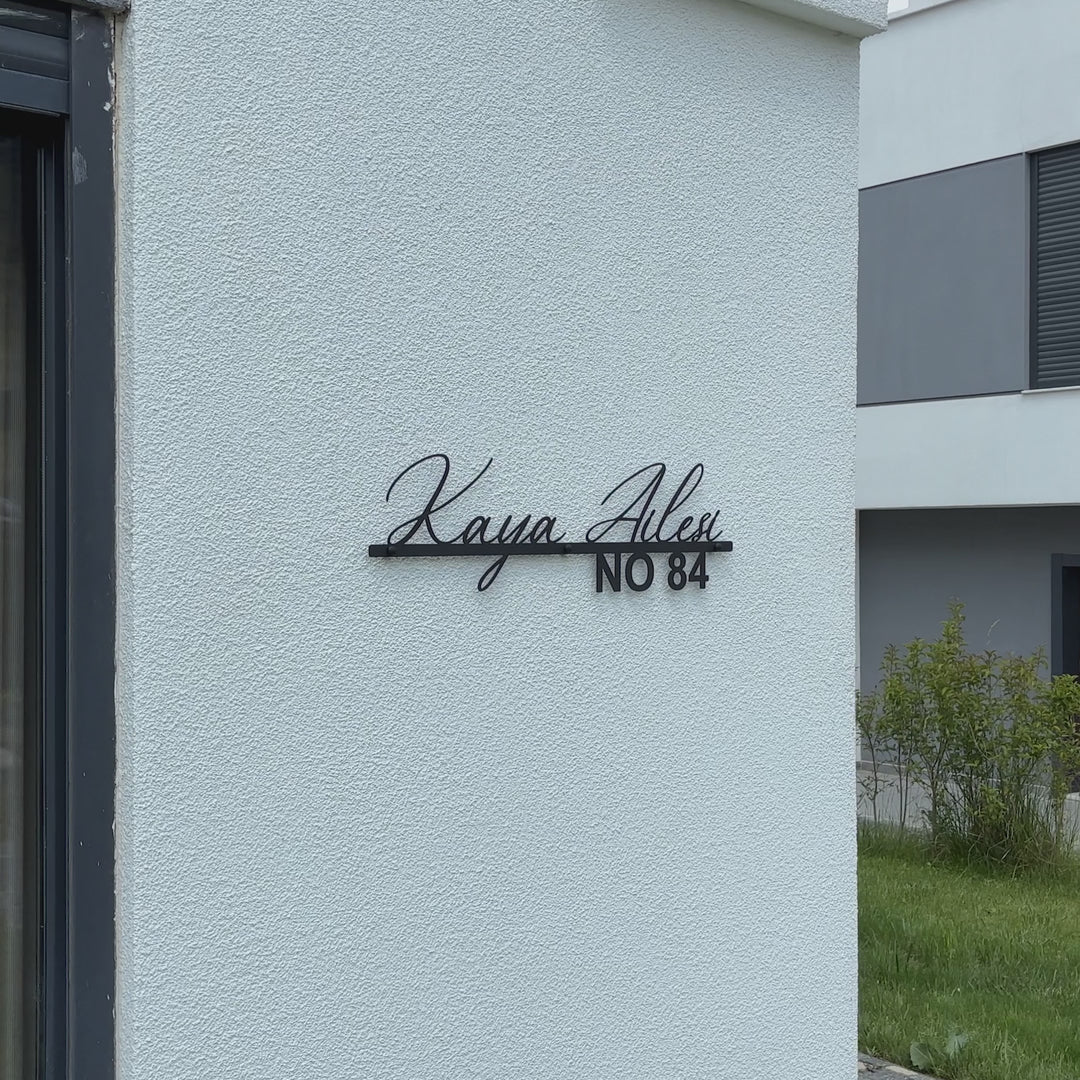 Kişiye Özel Metal Aile İsimliği