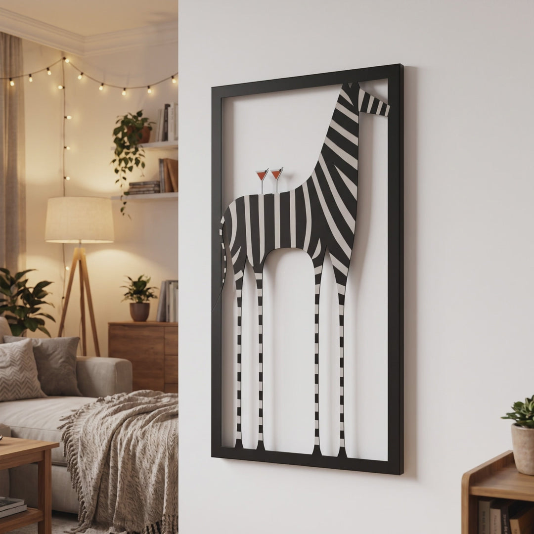 Zebra Metal Tablo