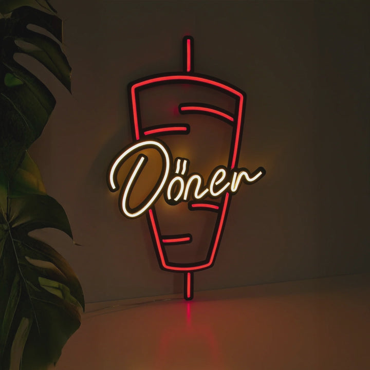 Döner Neon Tabela