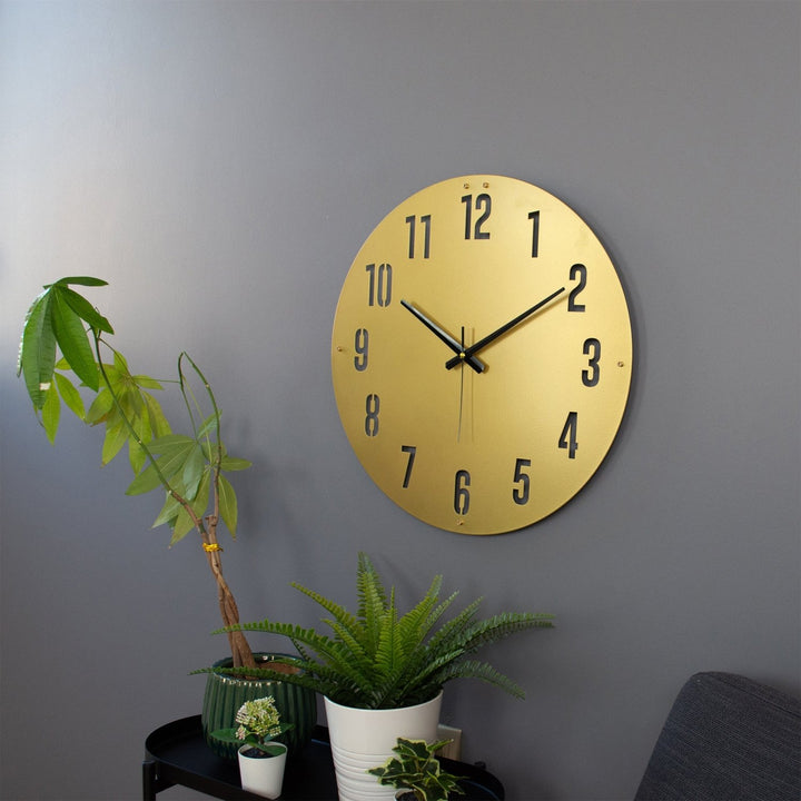Procyon Metal Duvar Saati - morimora.com