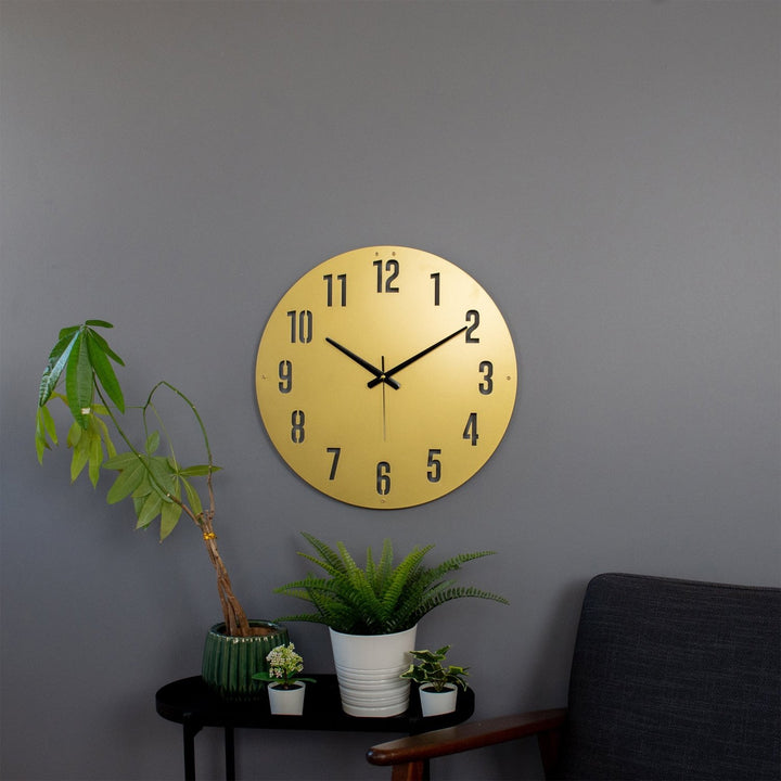 Procyon Metal Duvar Saati - morimora.com