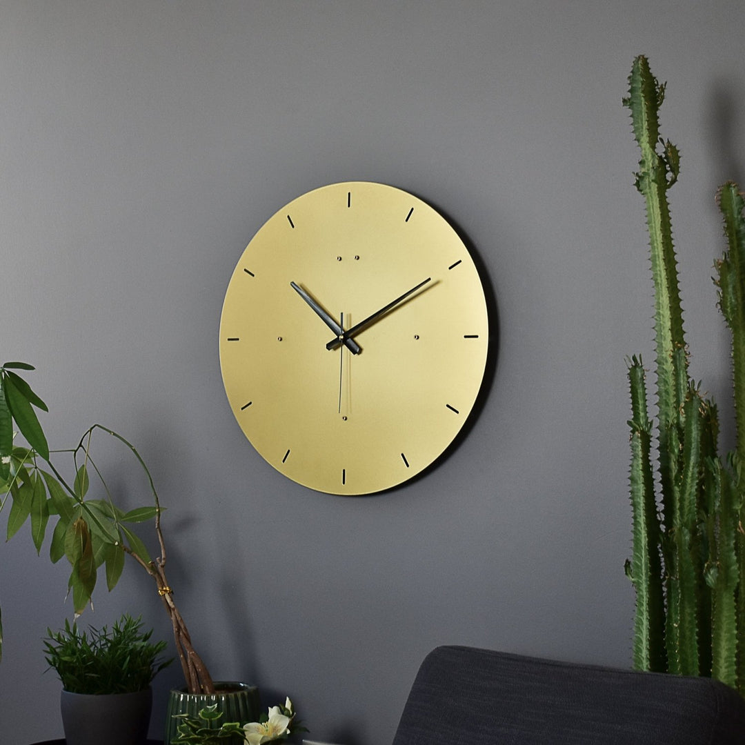 Sirius Metal Duvar Saati - morimora.com