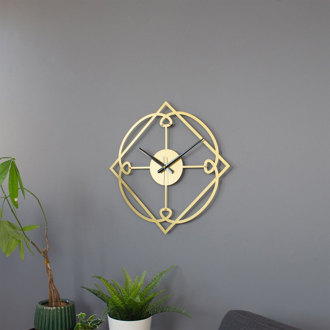 Spica Metal Duvar Saati - morimora.com