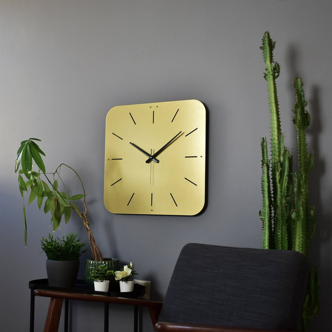 Vega Metal Duvar Saati - morimora.com