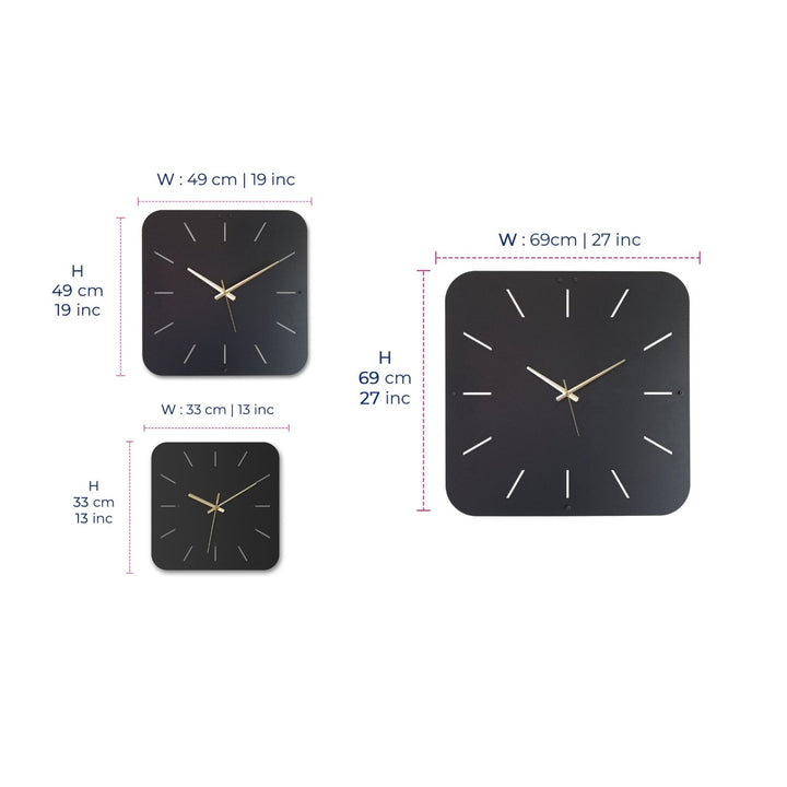 Vega Metal Duvar Saati - morimora.com