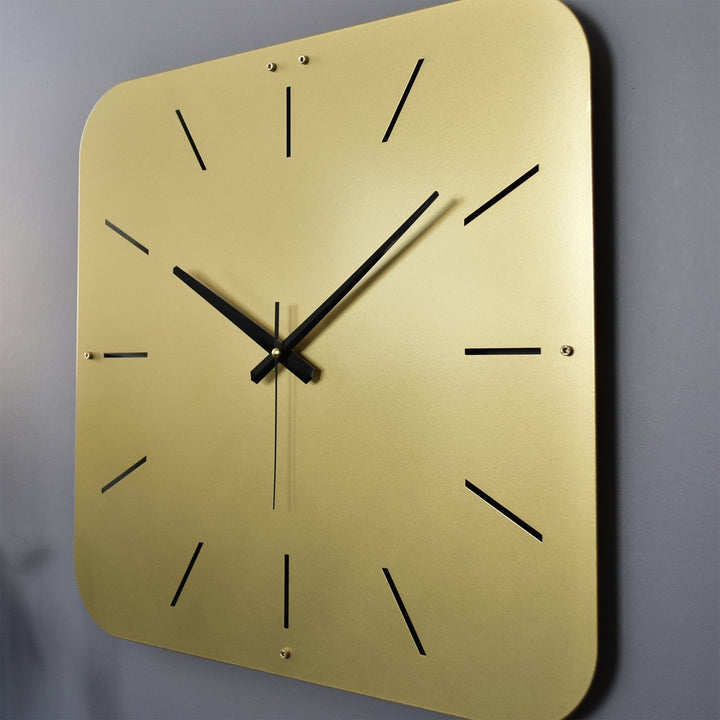 Vega Metal Duvar Saati - morimora.com