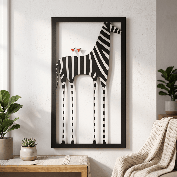 Zebra Metal Tablo - morimora.com