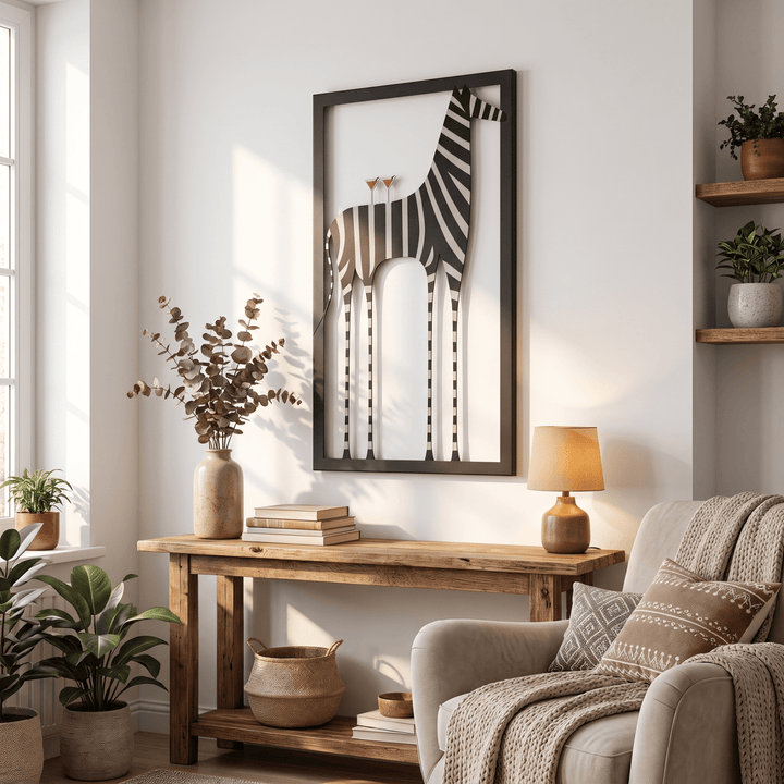 Zebra Metal Tablo - morimora.com